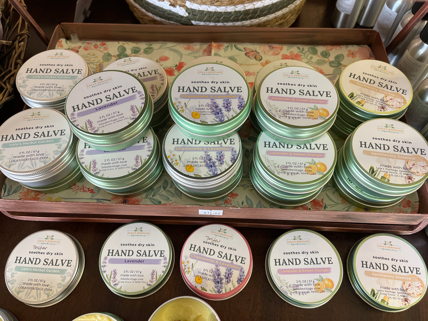Natural Hand Salves
