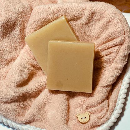 Rice & Oatmeal  Natural Oatmeal Soap for Kids & Sensitive Skin