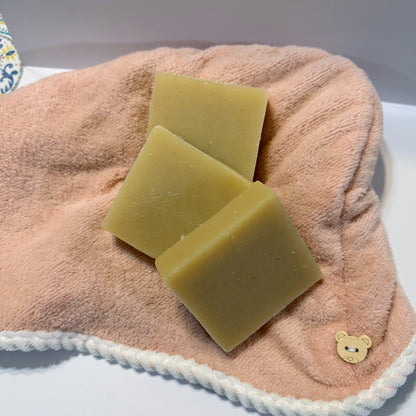 Rice & Oatmeal  Natural Oatmeal Soap for Kids & Sensitive Skin
