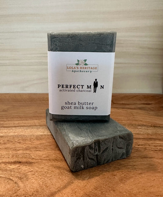 Artisan Shea Butter Goat Milk Soap Perfect Man